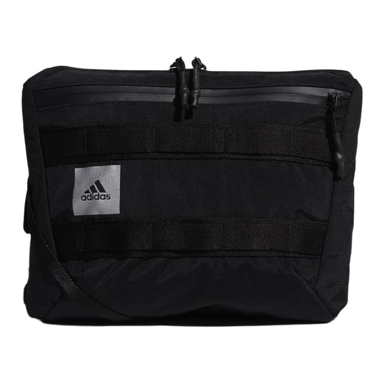 

Adidas Сумки через плечо из нейлоновой ткани, обычные, унисекс, черные