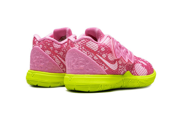 Кроссовки Спанч Боб Квадратные Штаны x Кайри 5 Nike, розовый — фото 4