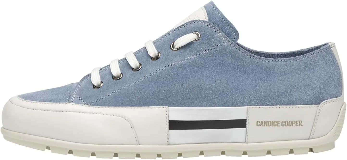 Кроссовки Candice Cooper Sanborn Patch Leather S, Azure Blue