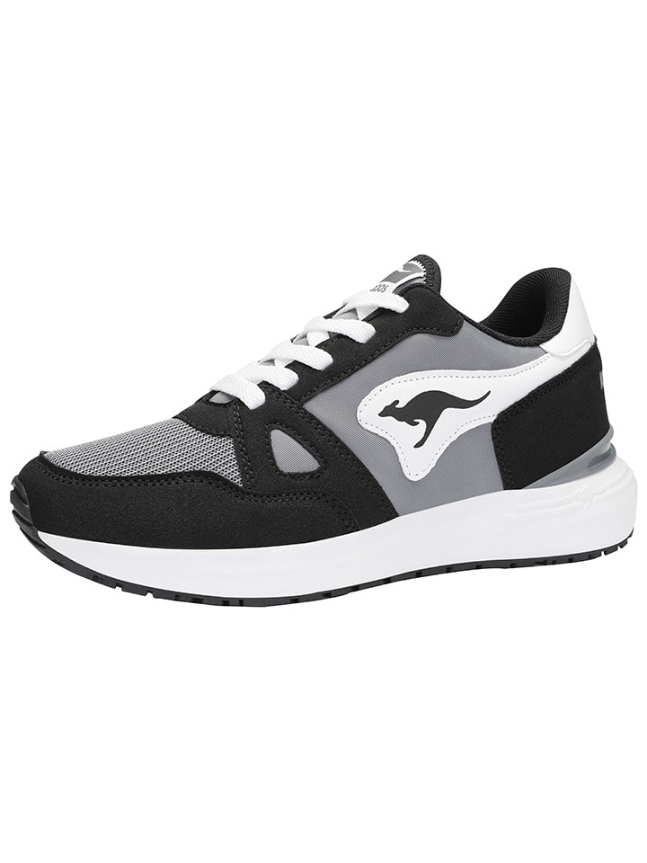 

Кроссовки на шнуровке K-Sneak Jay Kangaroos, черный/серый