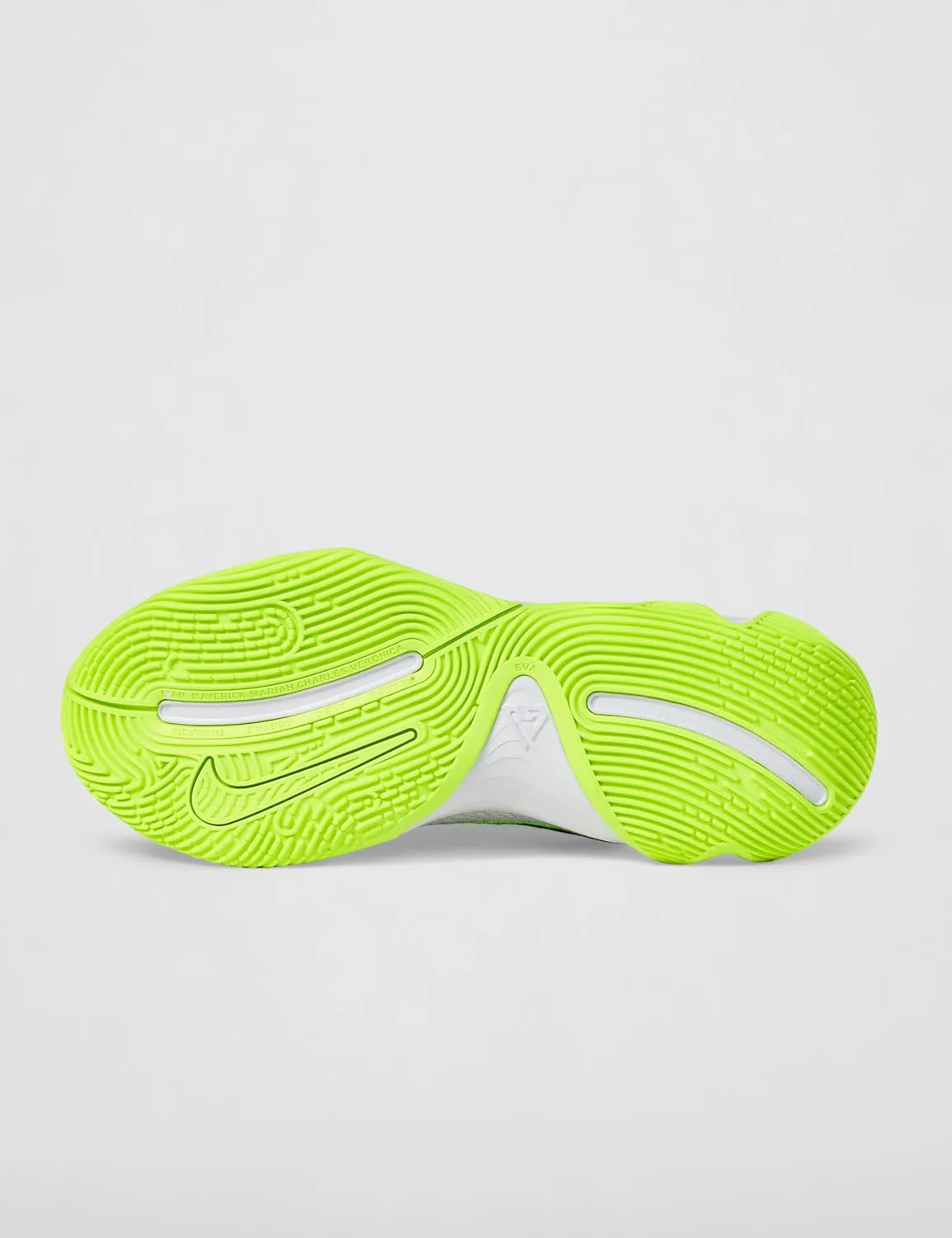 Кроссовки для баскетбола Nike Giannis Immortality 4 для взрослых унисекс, светло-серебристый/черный — фото 3