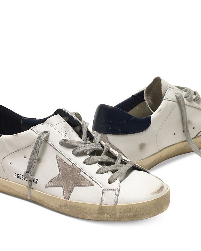 Женские низкие кроссовки Super-Star Golden Goose — фото 4