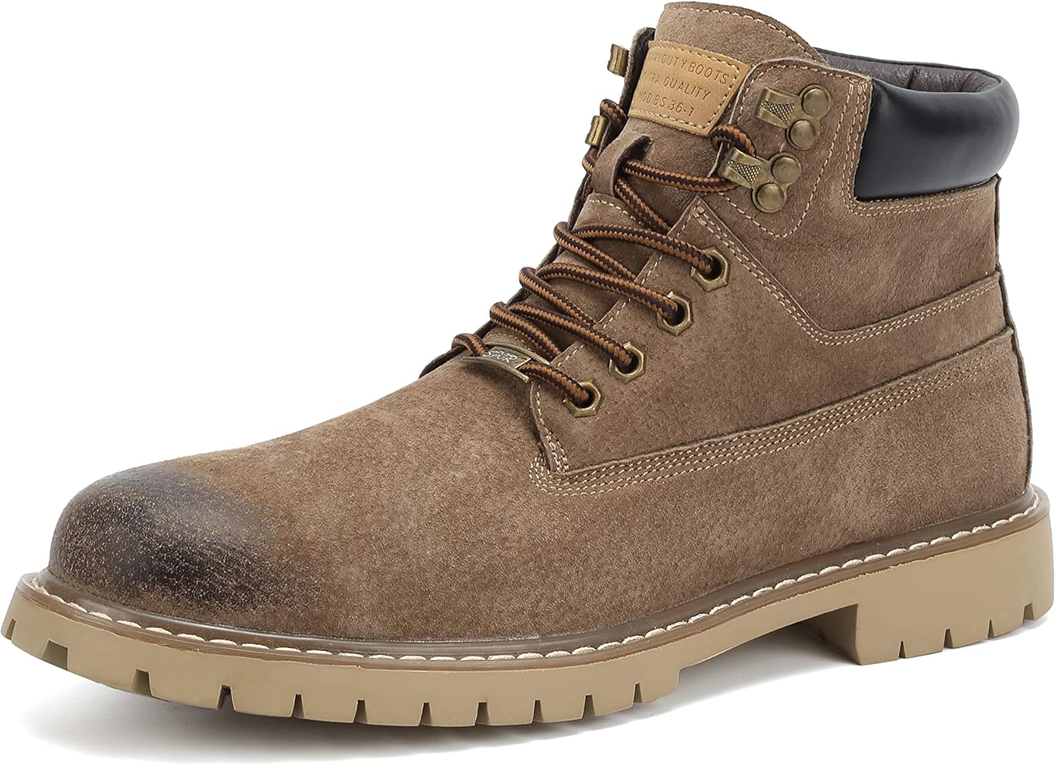 

Мужские водонепроницаемые зимние ботинки для пеших прогулок Eyushijia, серый