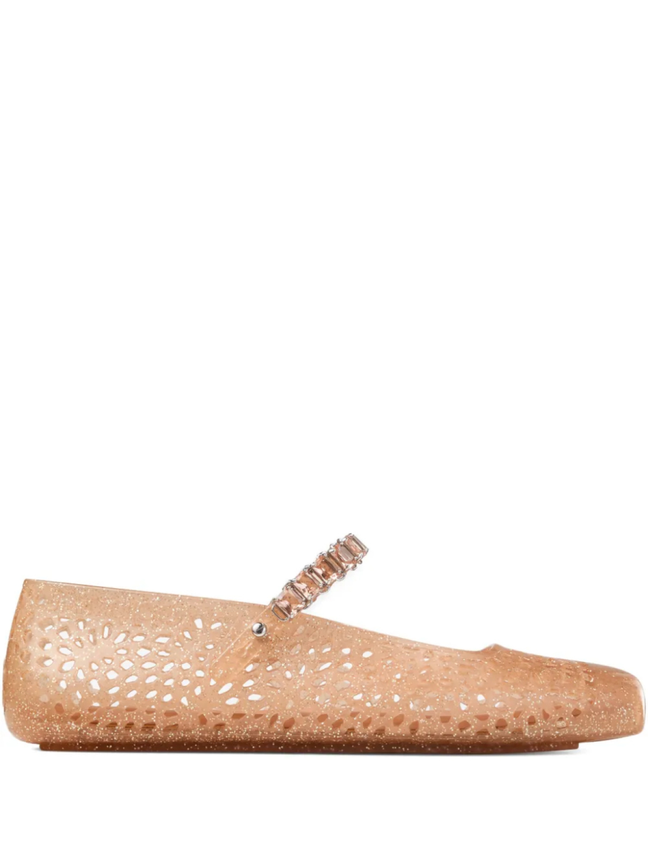 Балетки Jimmy Choo Jelly, нейтральный