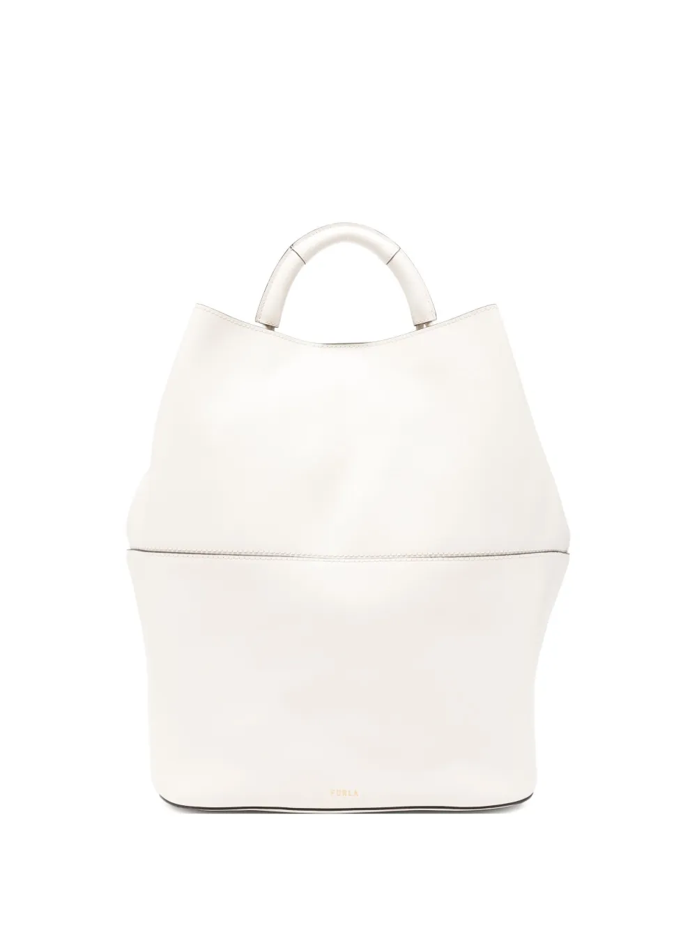 

Сумка-тоут из кожи Furla, белый