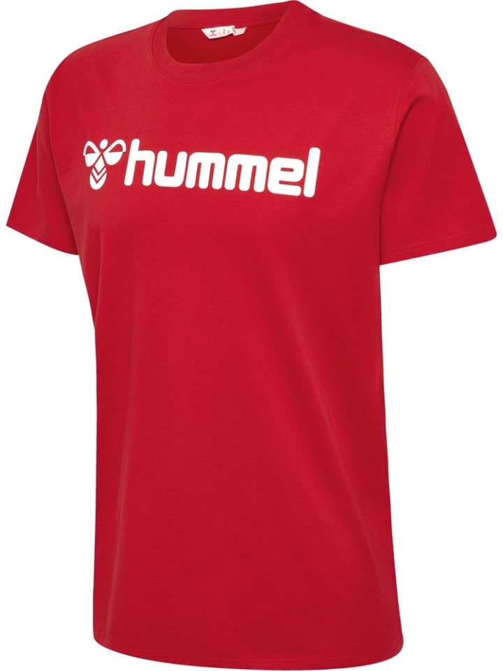 

Футболка Hmlgo 2.0 Logo T-Shirt S/S красного цвета Hummel