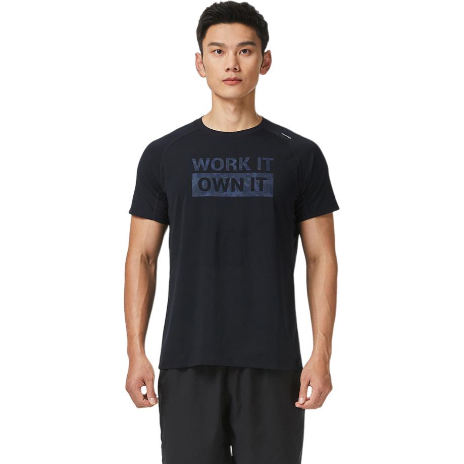 

DECATHLON Футболка мужская синяя черная