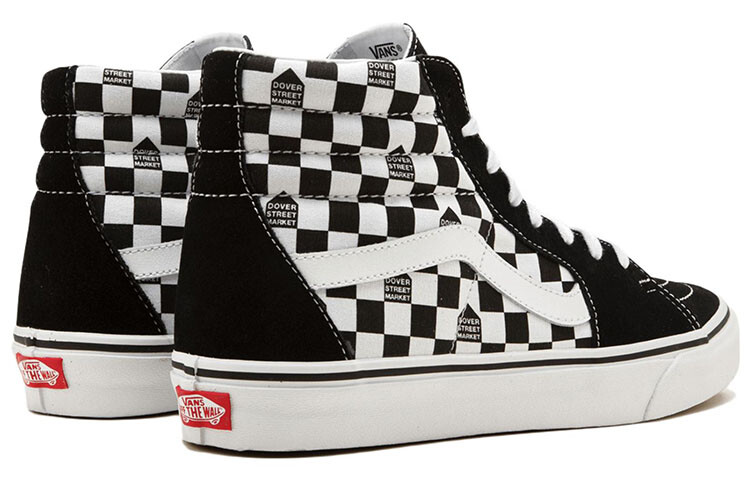 

Vans Sk8-Hi DSM шахматная доска черный белый