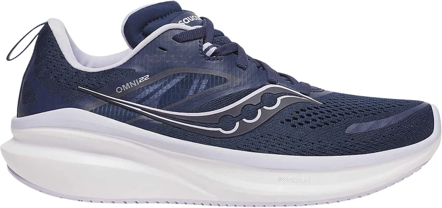 Женские кроссовки Saucony Omni 22, Navy Aster — фото 2