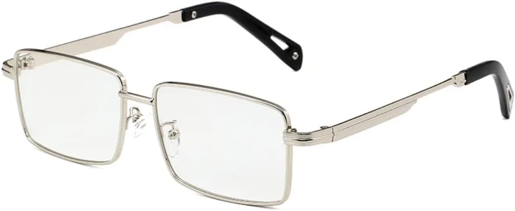 

Ретро-модные солнцезащитные очки для женщин и мужчин, металлические солнцезащитные очки, классический винтаж, защита от УФ-излучения UV400, для активного отдыха SZVVBKK, Silver Transparent