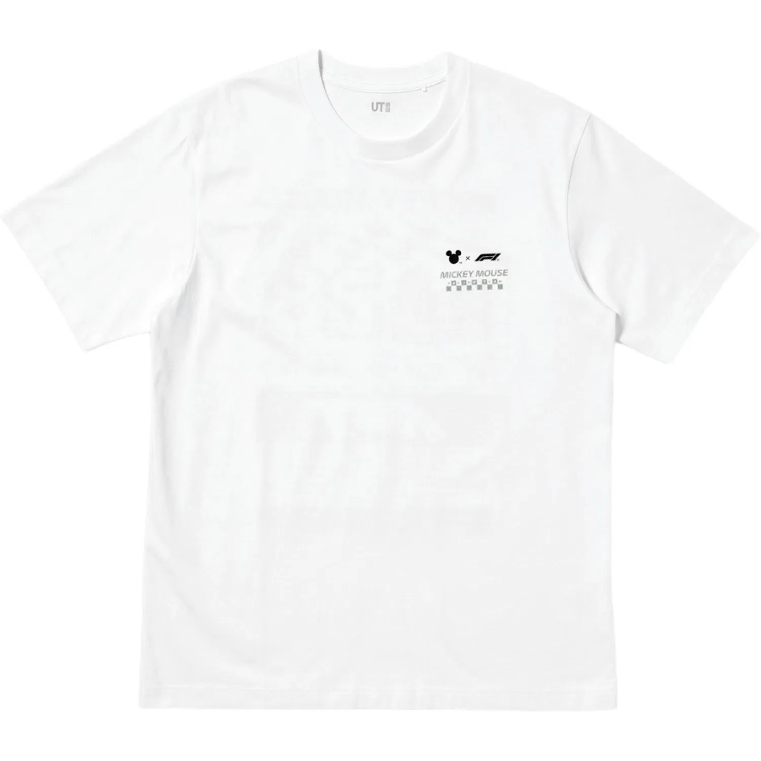 Футболка унисекс x Disney/ X Formula 1 X Formula 1 UNIQLO, White