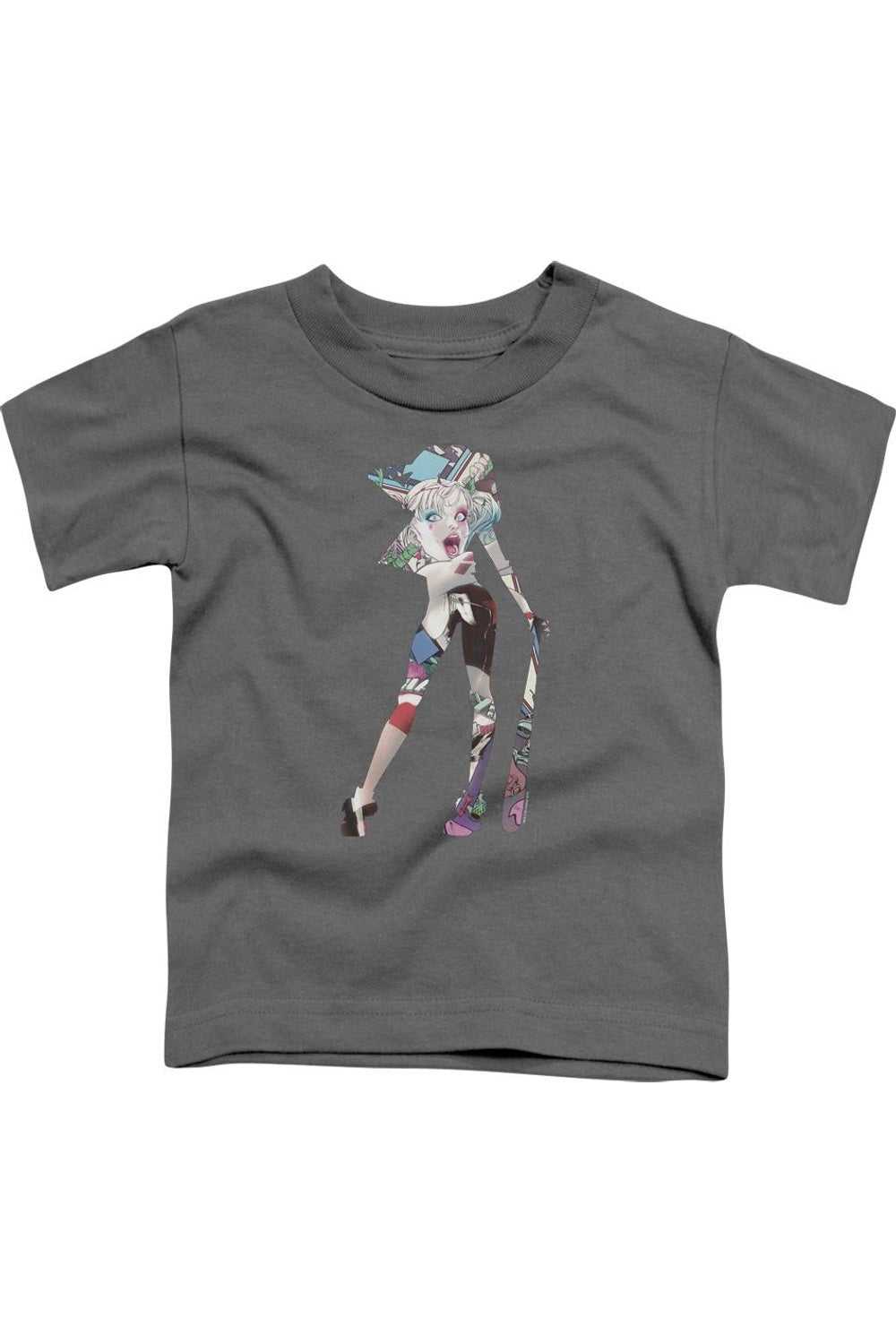 

Футболка с коротким рукавом для детей с изображением сцены из Batman Gildan, Charcoal