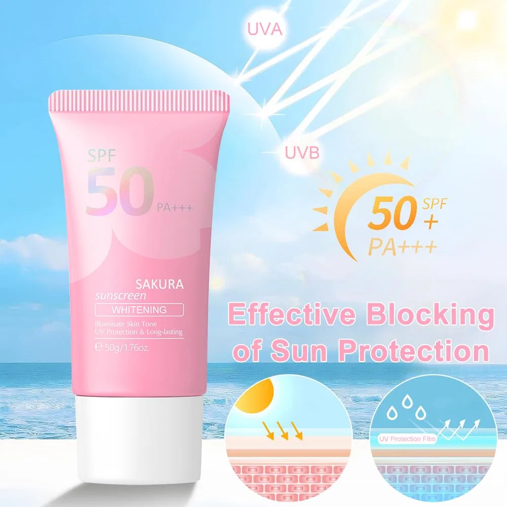 Солнцезащитный крем для лица и тела с SPF 50 PA+++ Maoying — фото 2