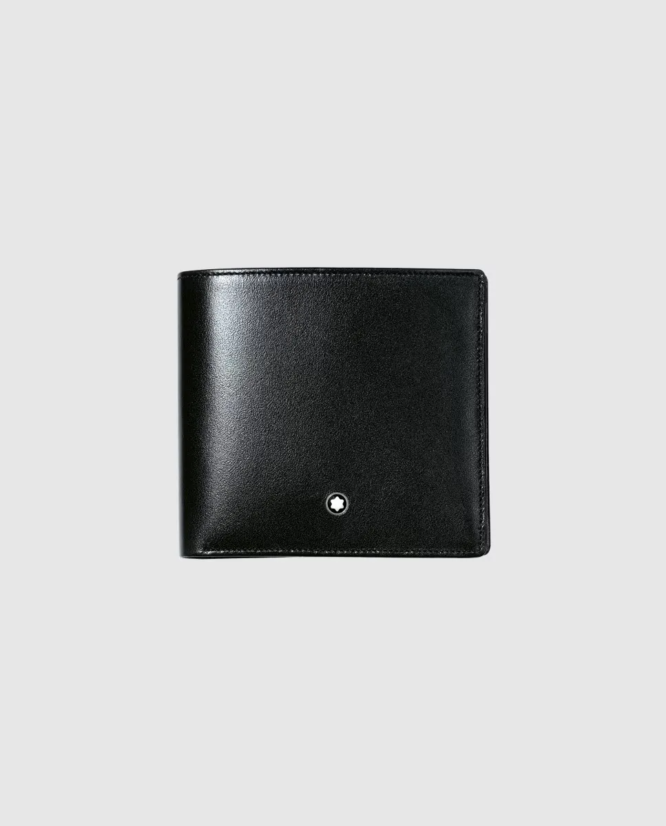 

Кожаный кошелек Montblanc, черный