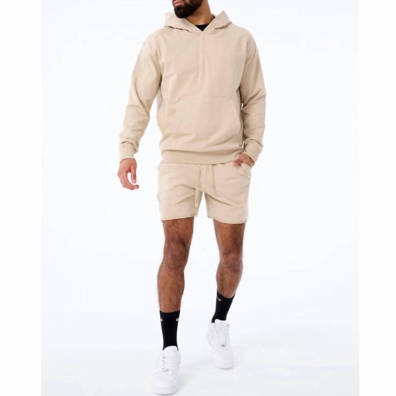 

Спортивные летние шорты Breeze Knit в натуральном песочном цвете JORDAN CRAIG, цвет natural sand