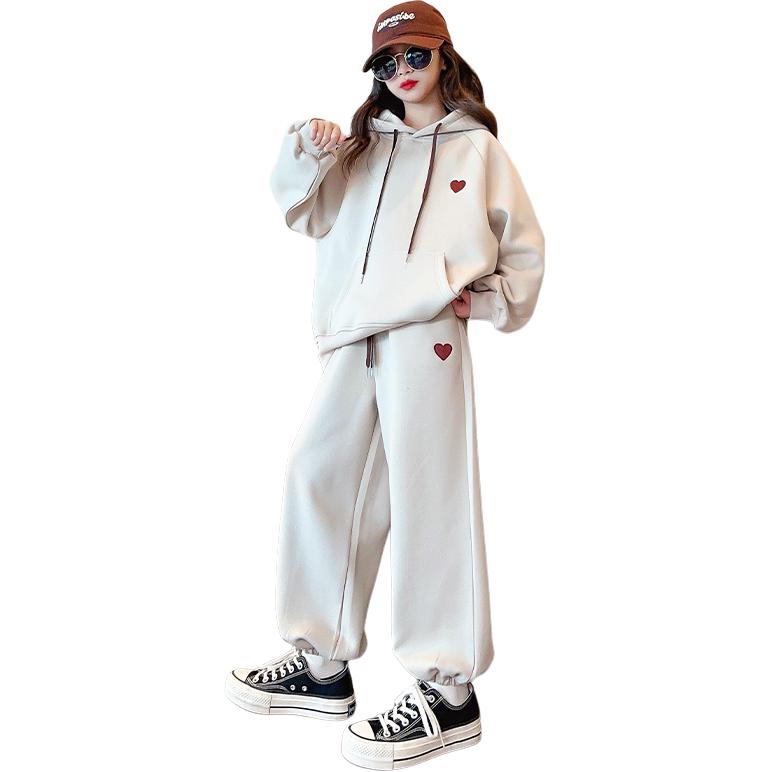 

Повседневная спортивная одежда для подростков весна-осень Disney, Wheat Apricot Fleece-Lined