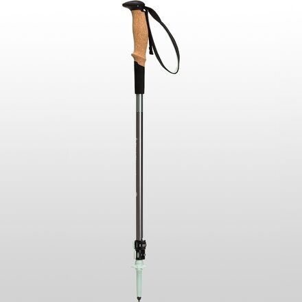 

Трекинговые палки Pursuit Shock Black Diamond, цвет Steel Grey/Foam Green