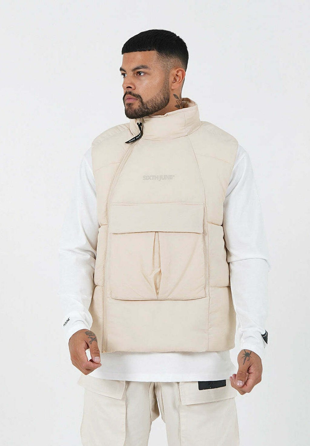 

Жилет SLEEVELESS SPORT Sixth June, бежевый