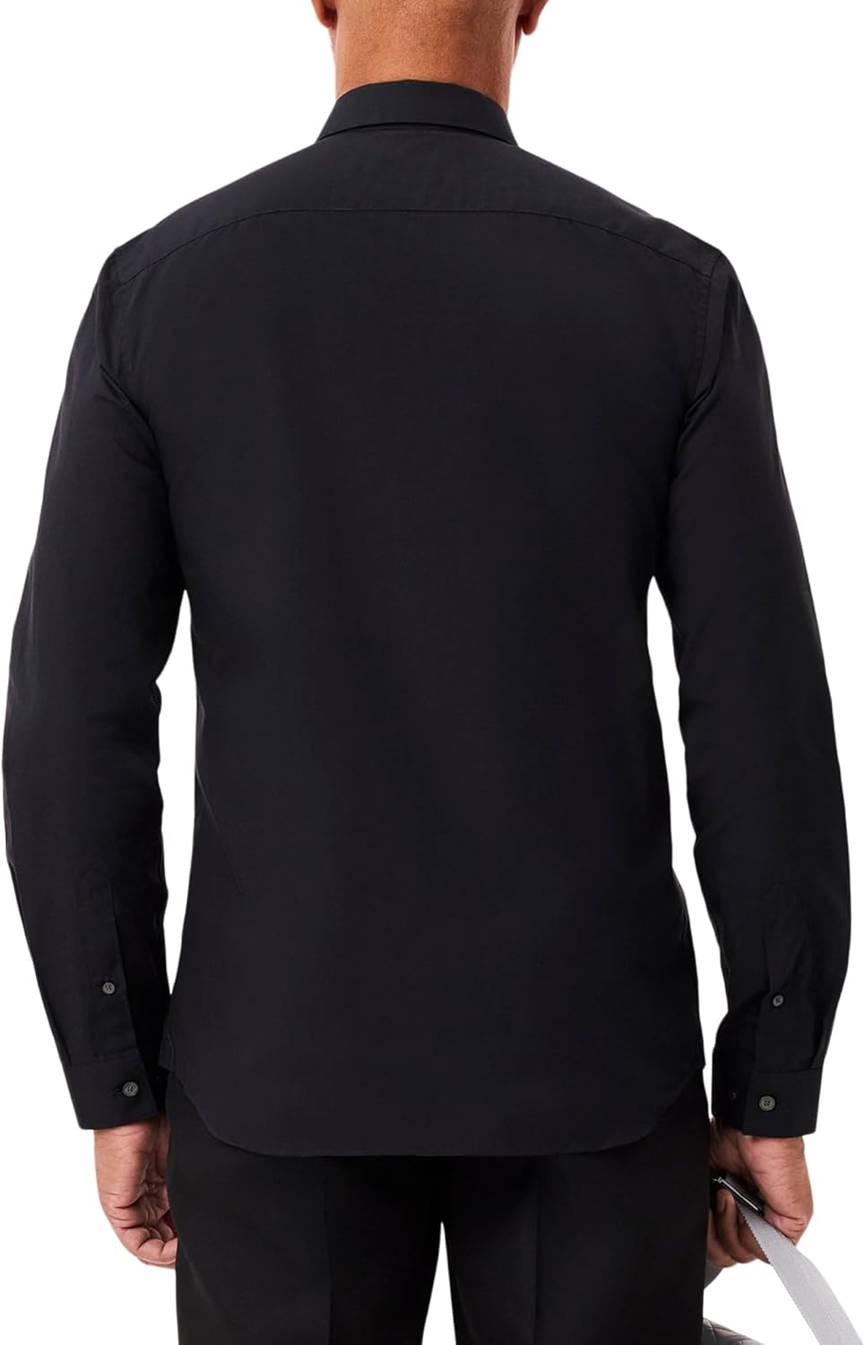 Мужская рубашка Laceston Slim Fit из стрейч-хлопкового поплина Lacoste, Abysm — фото 3