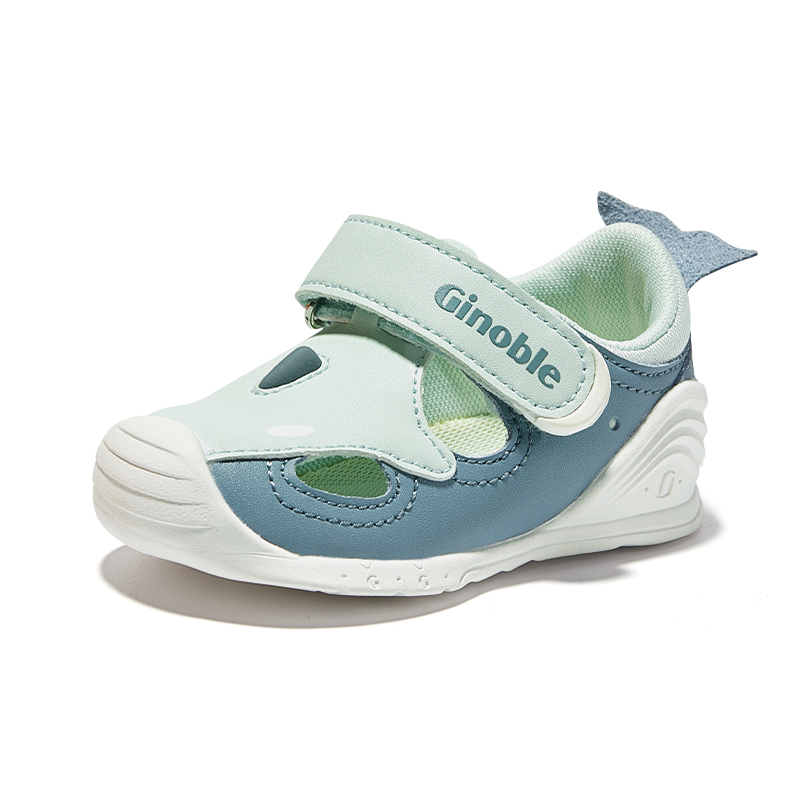 

Детские низкие кеды GINOBLE, Grey синий/светло-синий