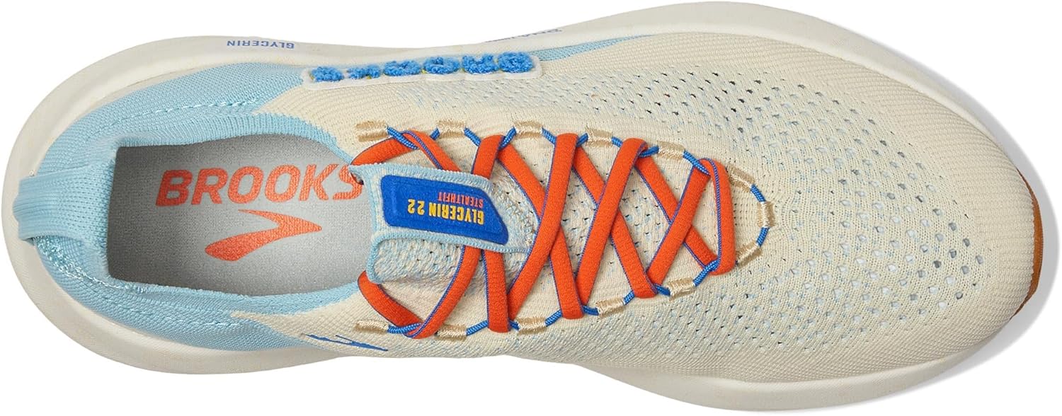 Мужские кроссовки Brooks Glycerin Stealthfit 22 нейтральные для бега, белый — фото 2