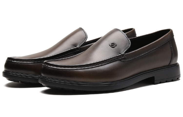 Туфли Men"s Casual Men Low-Top Coffee S.T.Dupont, цвет Coffee — фото 2