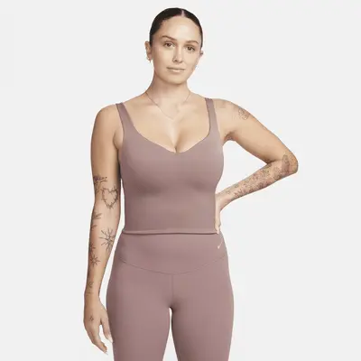 

Футболка Nike Alate, цвет Smokey Mauve/White