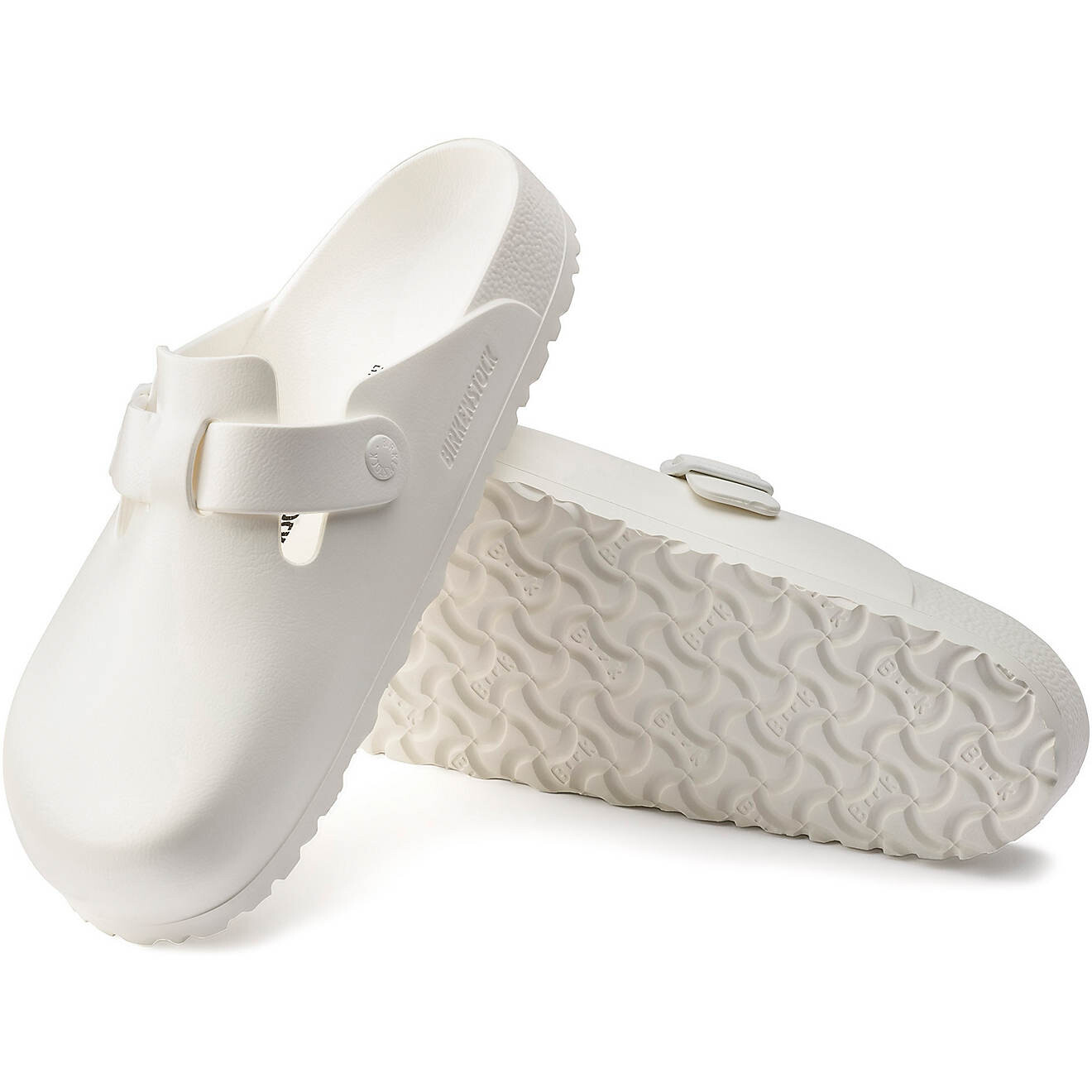 Сабо Birkenstock Boston Essentials EVA, белый — фото 2