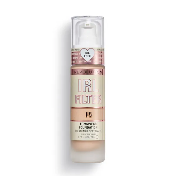 

Составляют основу Filter Longwear Foundation Revolution, F5