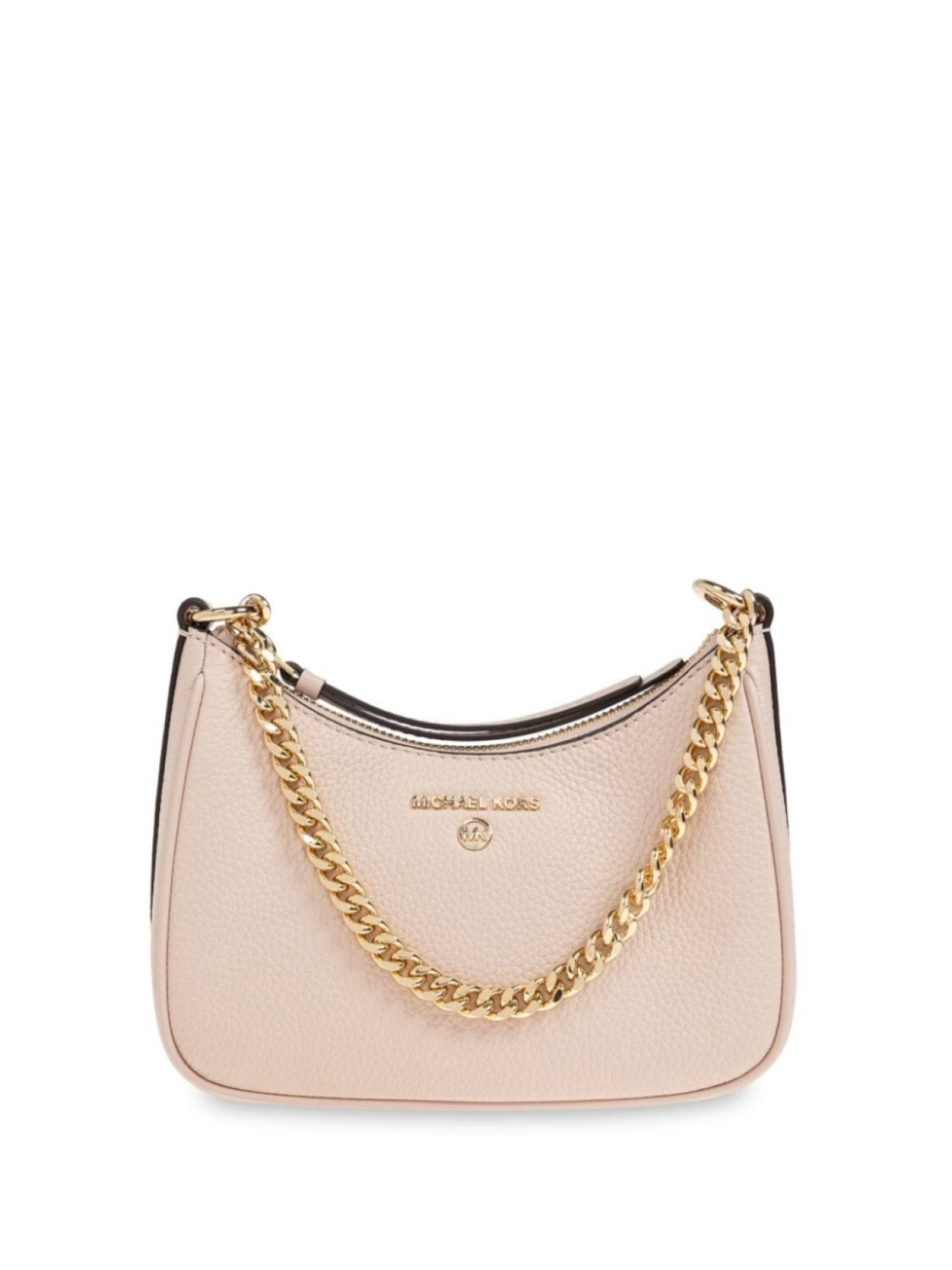 

Кожаная сумка через плечо с логотипом Michael Michael Kors, серый