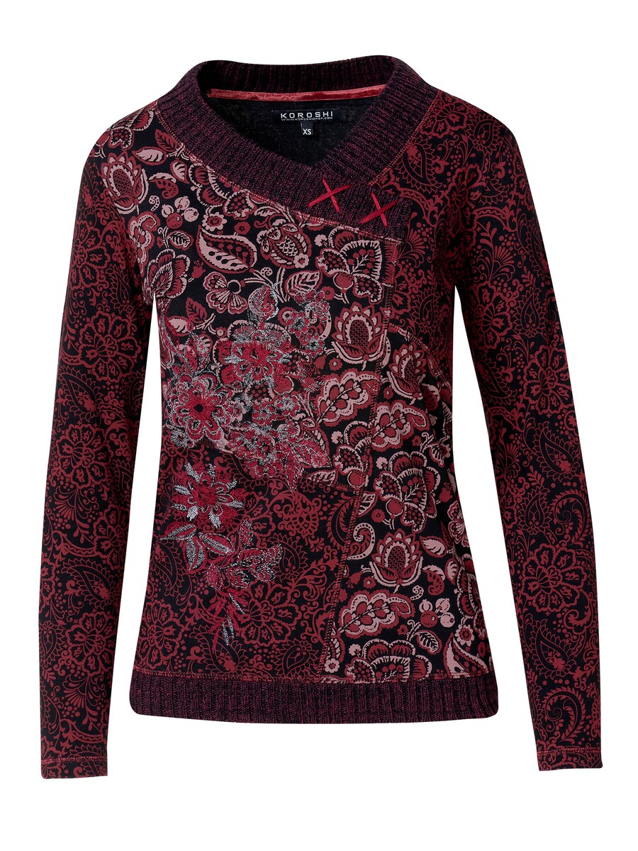 

Лонгслив KOROSHI, Dark red