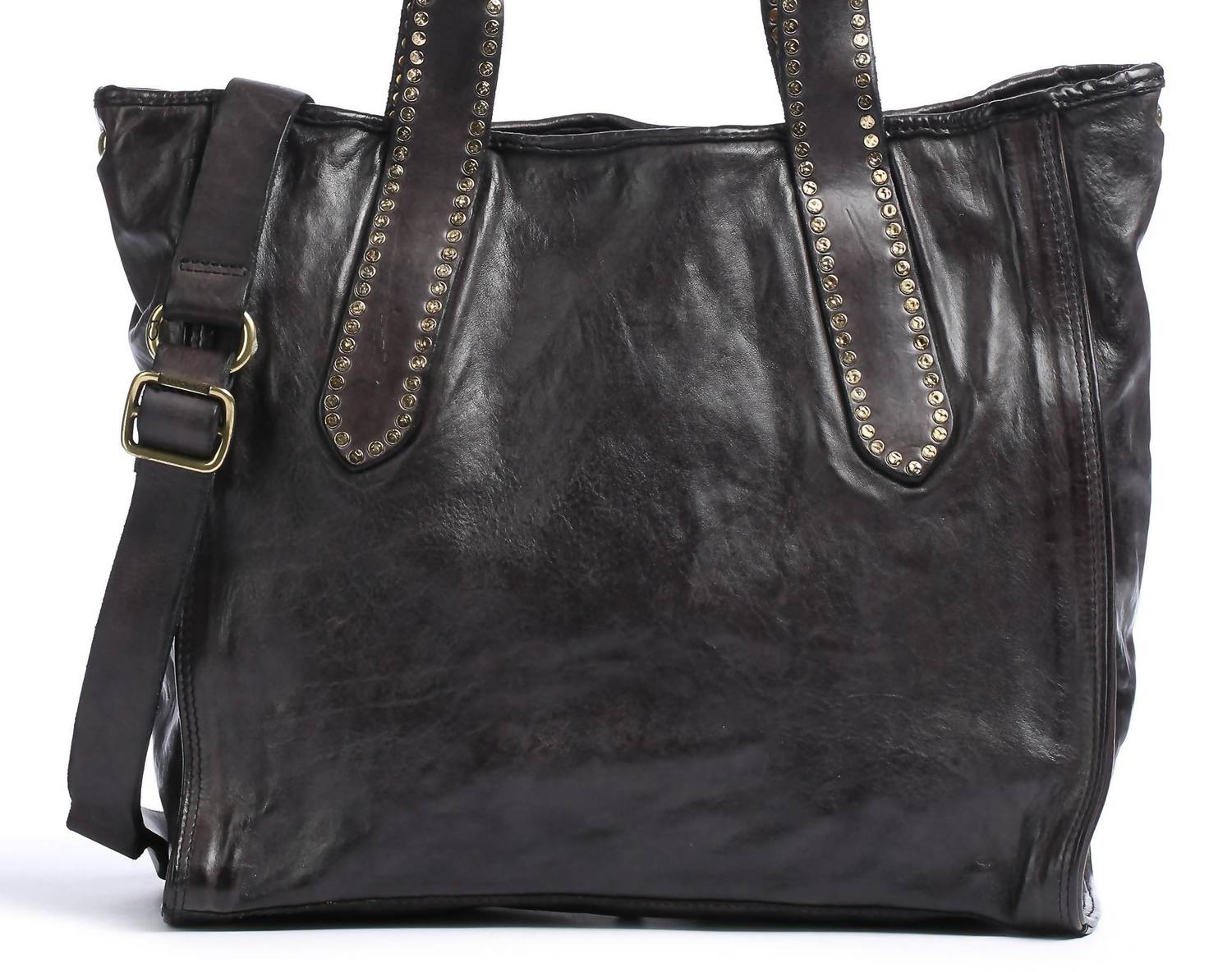 

Сумка для покупок Media Bag темно-серого цвета Campomaggi, Серый, Сумка для покупок Media Bag темно-серого цвета Campomaggi