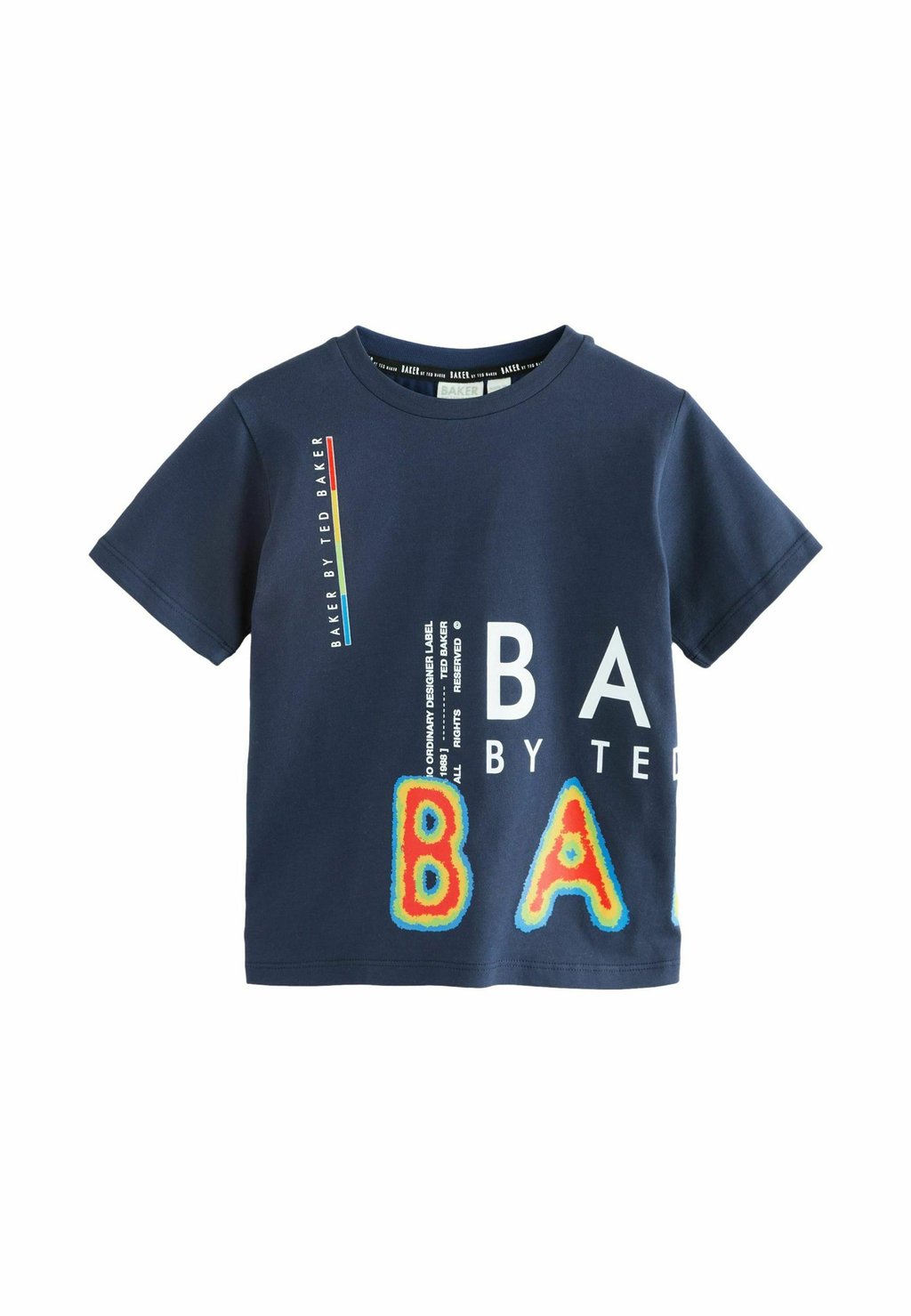 

Футболка с принтом REGULAR FIT Baker by Ted Baker, темно-синий