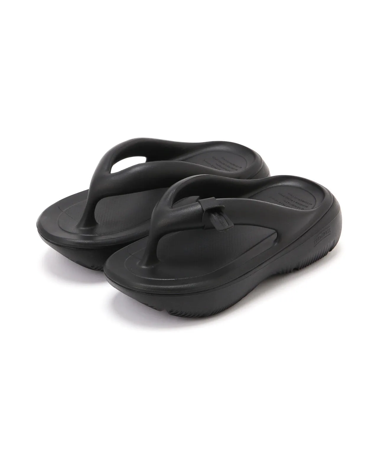 Унисекс сандалии TAW&TOE Zerovity Plumpy чёрные