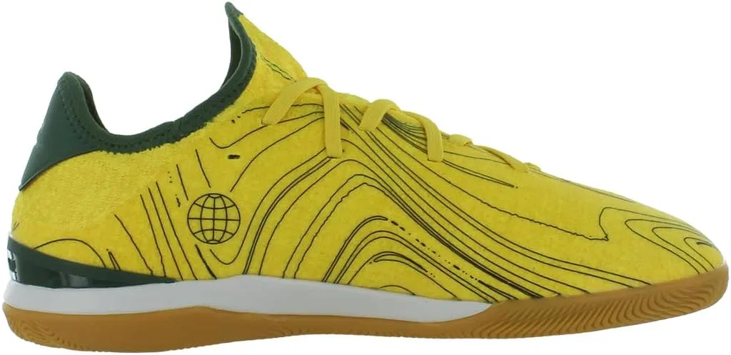 Кроссовки Adidas Gamemode Knit PB для игры в помещении, унисекс, Impact Yellow/Beam Yellow/Green Oxide — фото 2