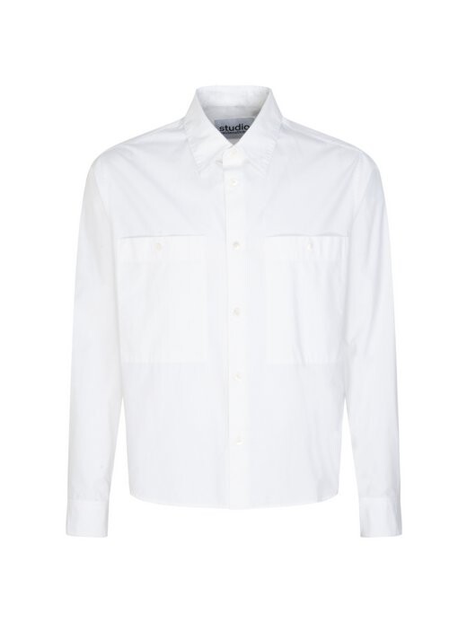 

Обычная рубашка с длинным рукавом Studio Seidensticker, белый