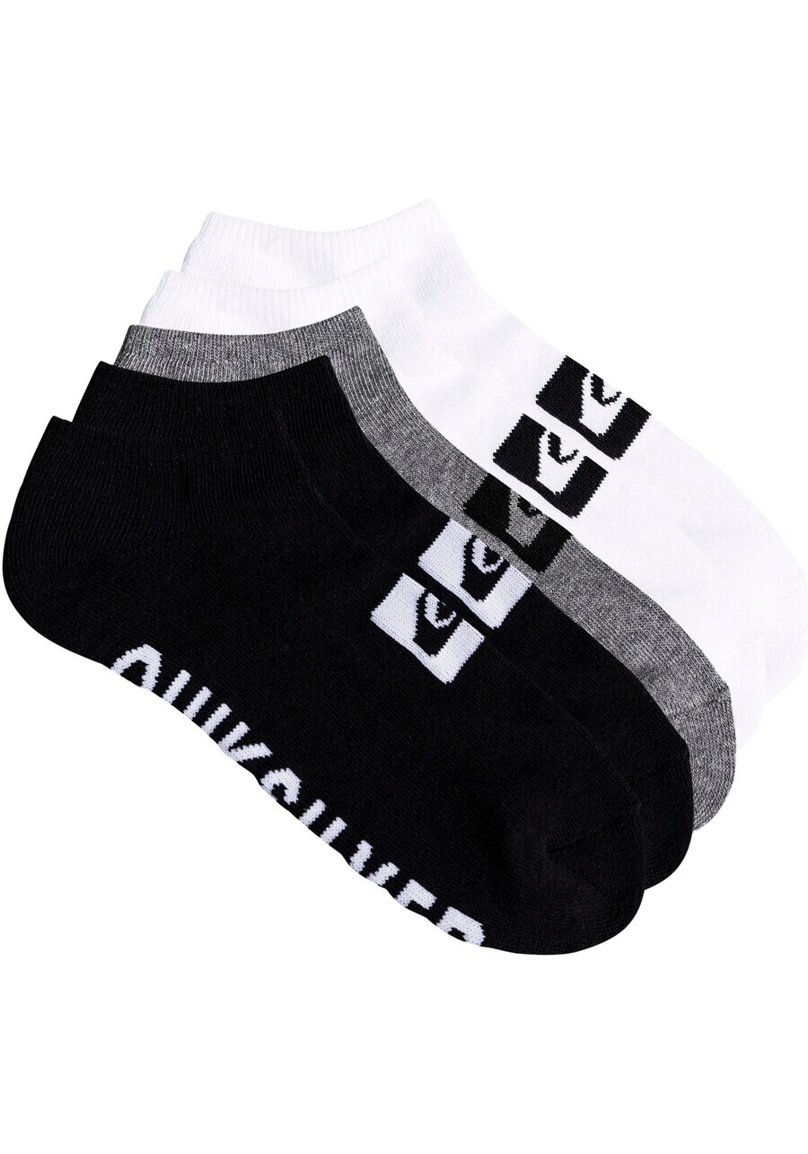 

Носки QUIKSILVER Ankle Socks, серый/черный/белый