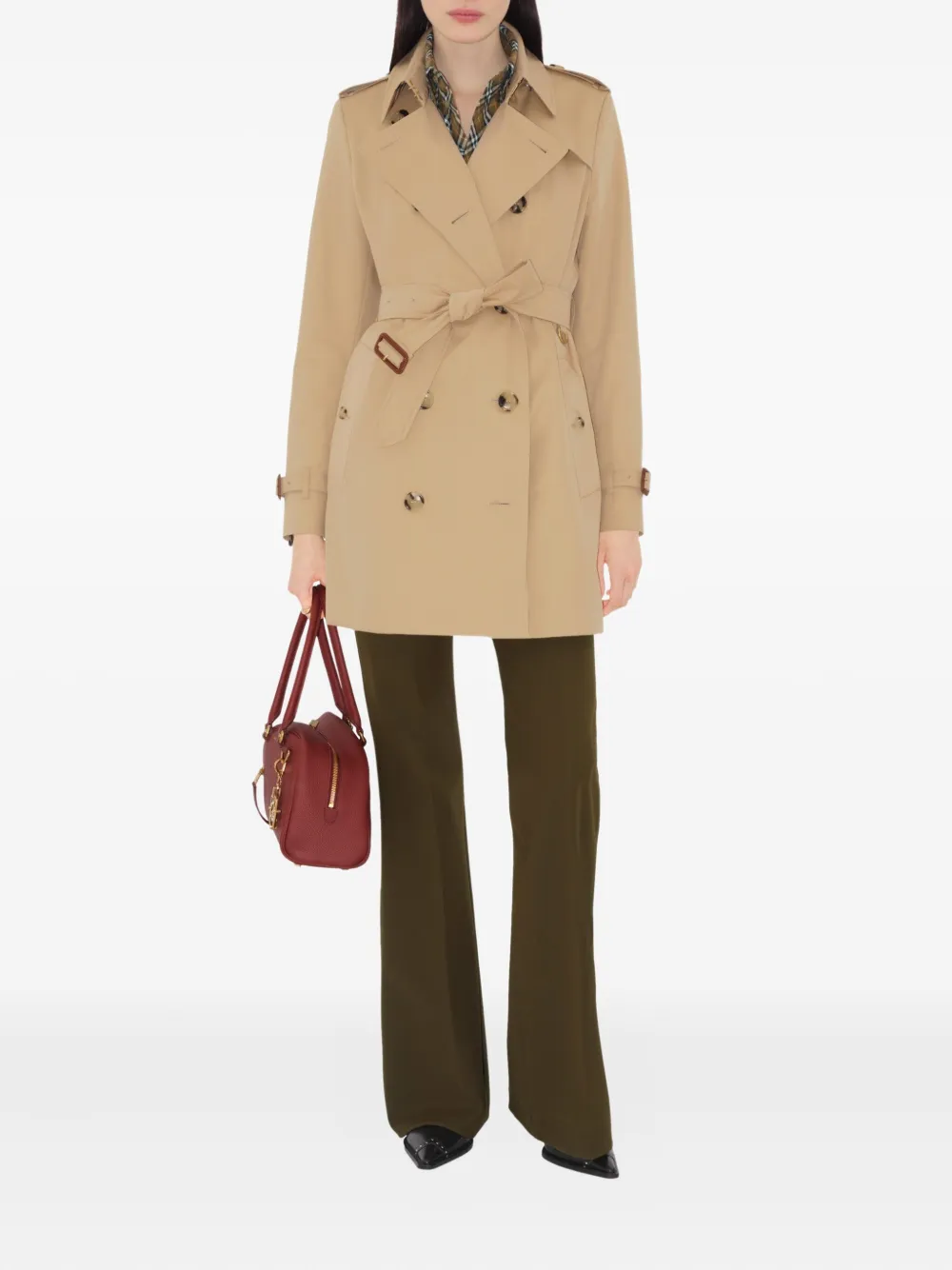 Тренчкот Burberry, мужской, нейтральный, бежевый — фото 2