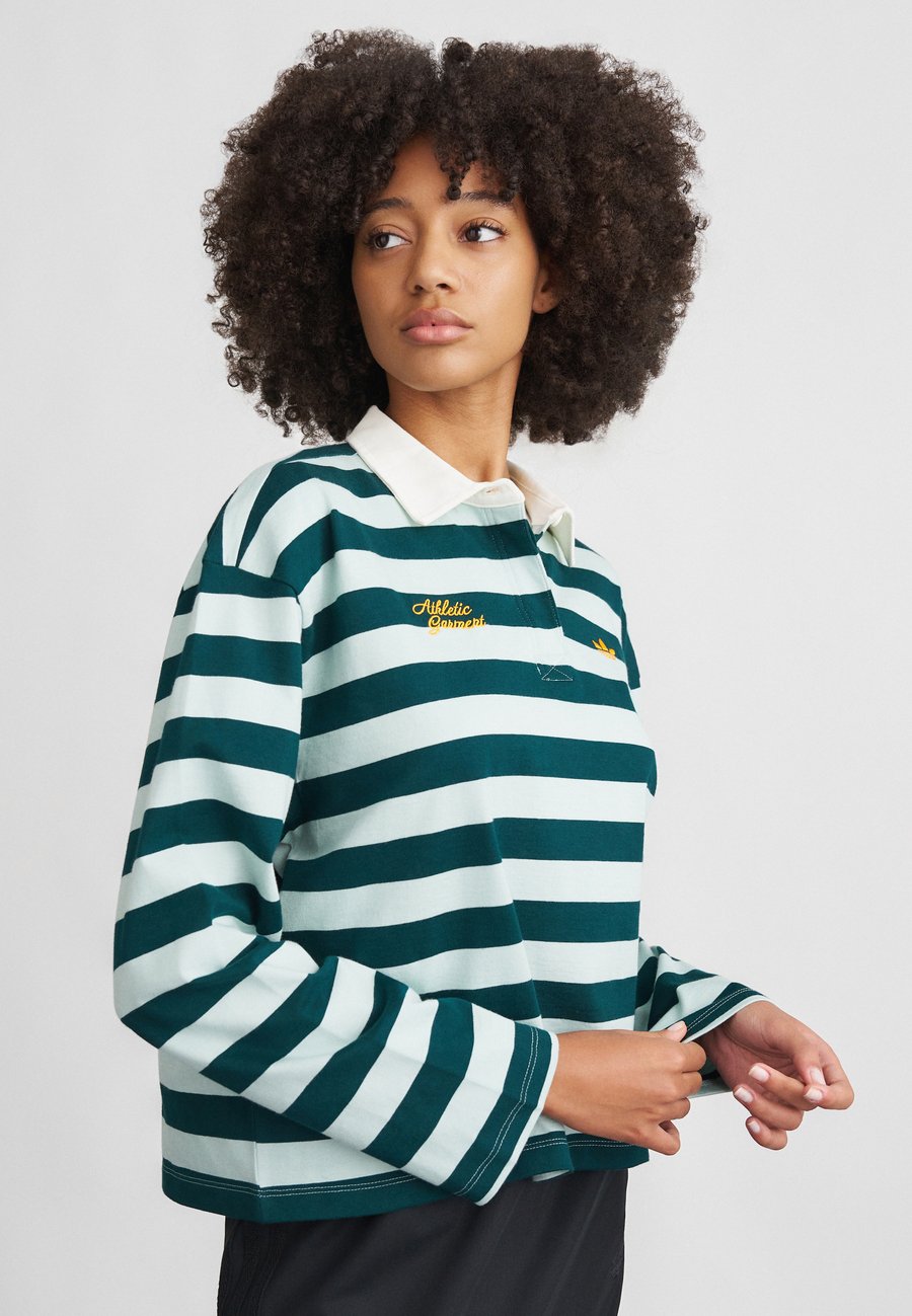 

Поло Adidas Originals Polo shirt, Aurora Ivy/Green Tint/Green