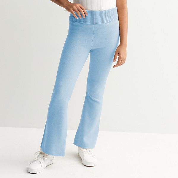 

Девчачьи брюки-клеш с отворотом 6-20 размера в обычной и плюс-версии So, Frost Wind