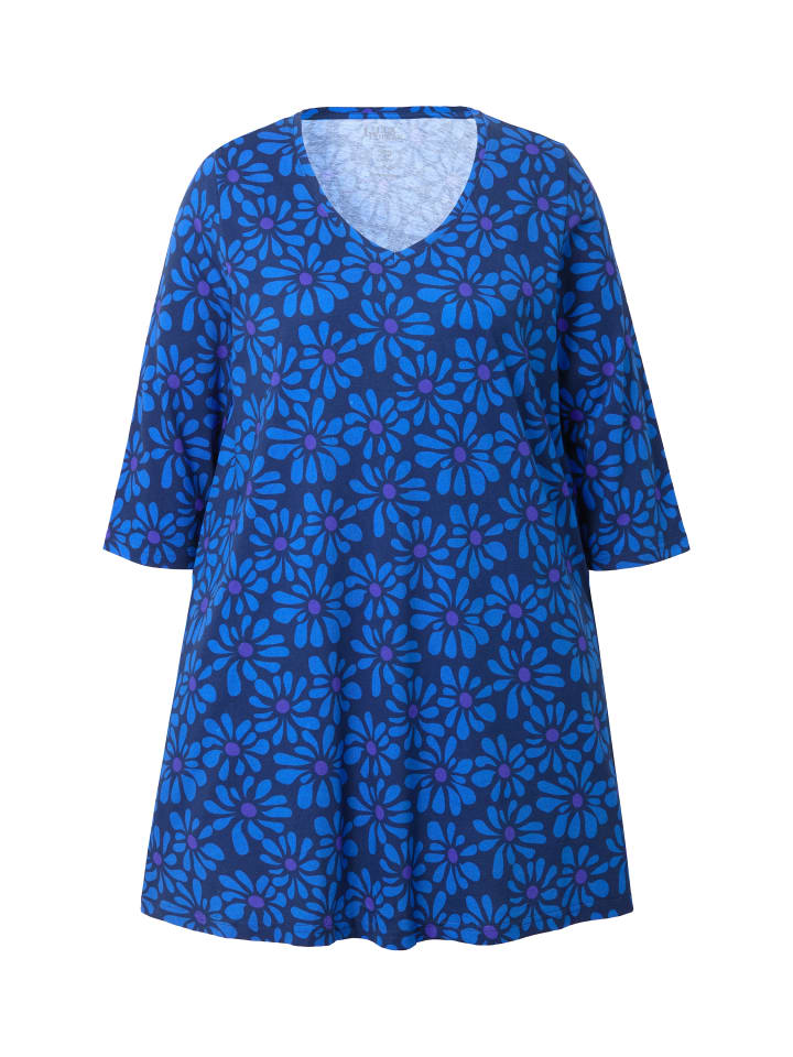 

Футболка Ulla Popken, цвет dunkelindigo