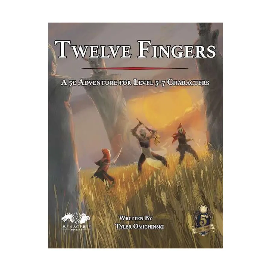 

Модуль Twelve Fingers, Role Playing Games (Menagerie Press)