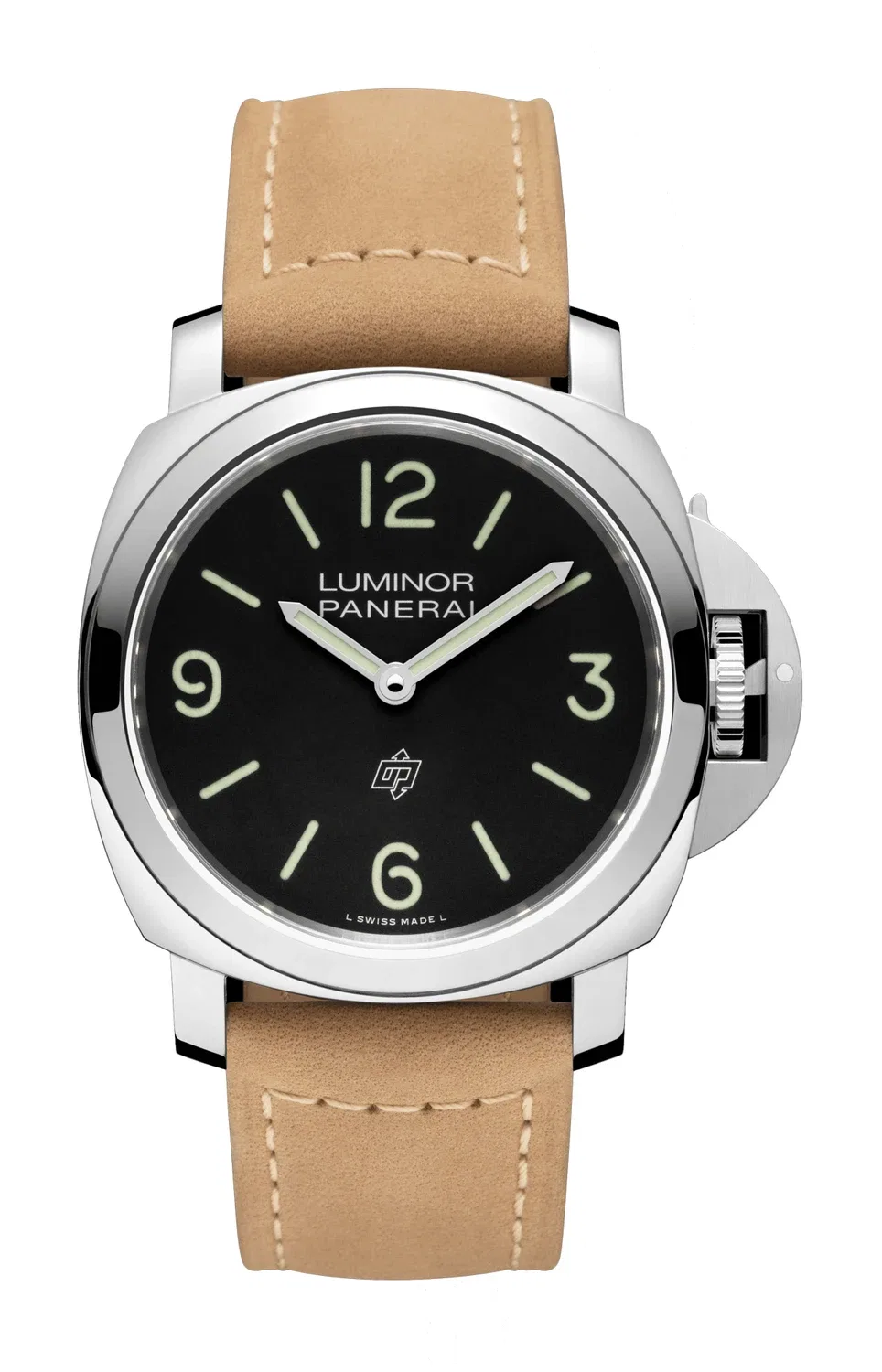 ЛЮМИНОР БАЗОВОЙ МОДЕЛИ С ЛОГОТИПОМ - 44 ММ - PAM01086 PANERAI, черный