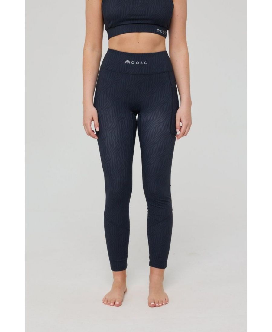 

Женские леггинсы Infinite с высокой талией - Black Tiger OOSC, Black tiger