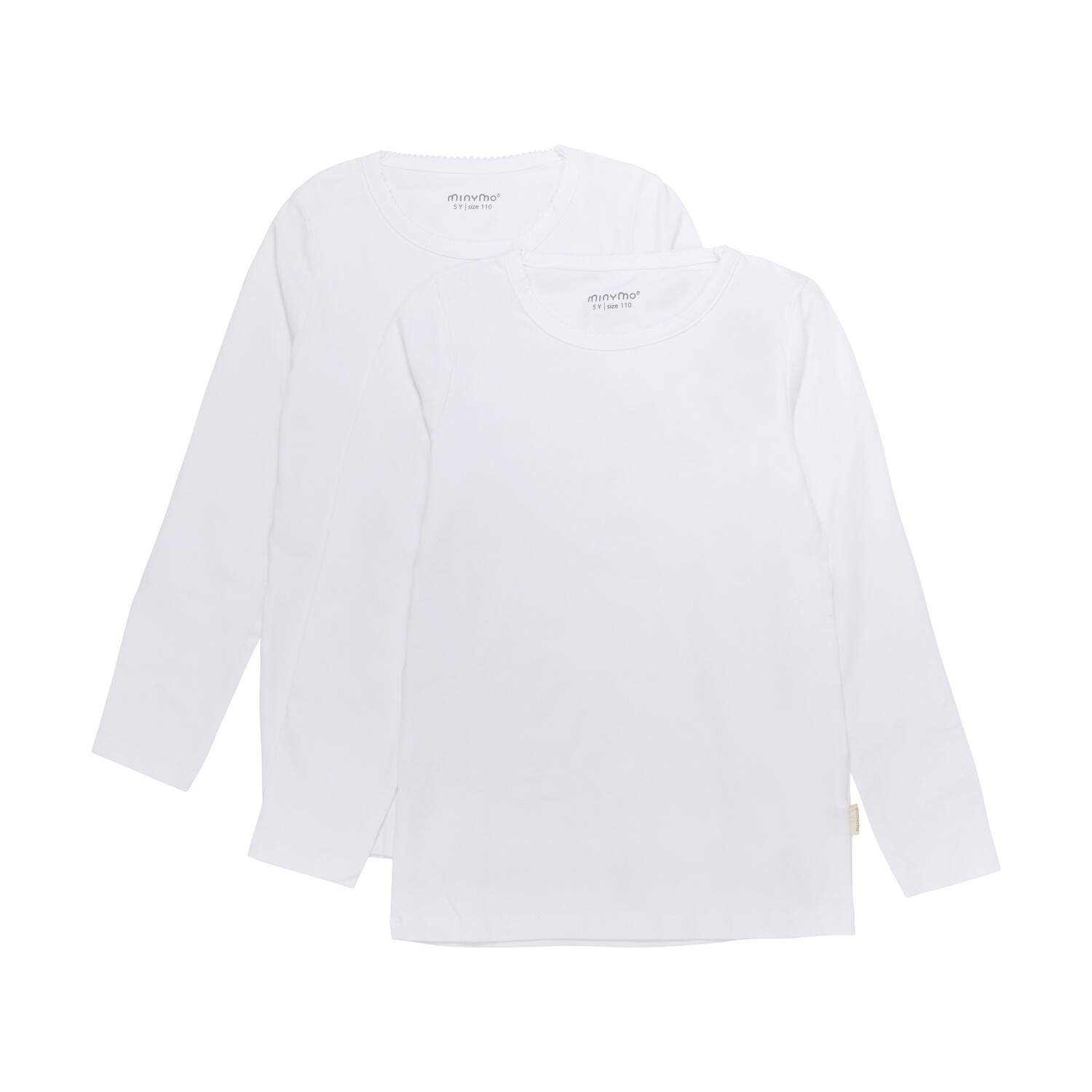 

Лонгслив Minymo MINYMO MIBasic 35 T shirt LS (2 pack) 3935, белый