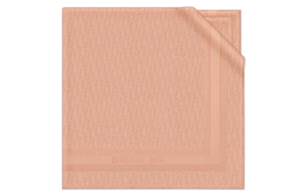 

DIOR Вязаный шарф женский розовый, Rose Pink
