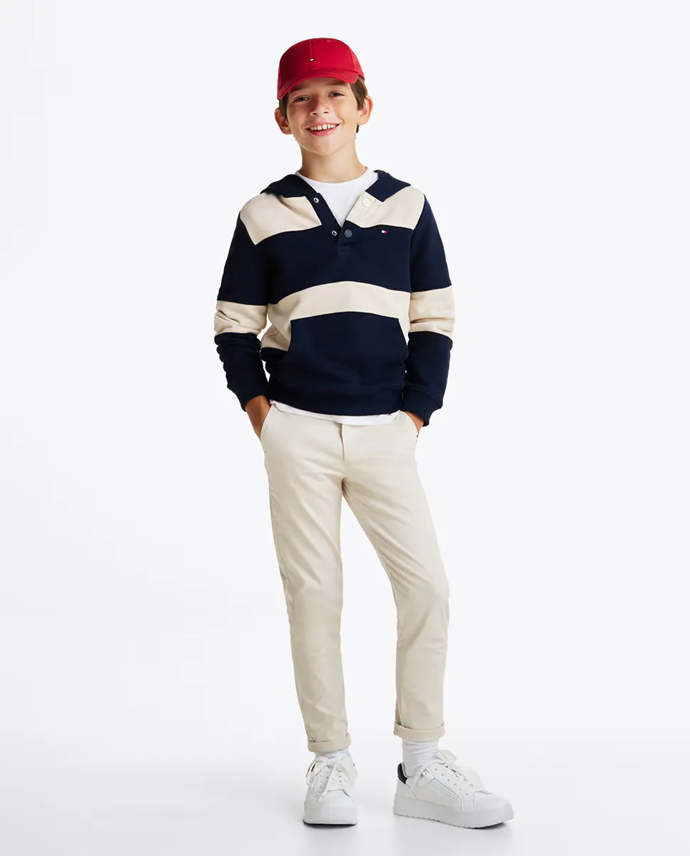 

Длинные брюки для мальчиков в стиле чинос Tommy Hilfiger, натуральный