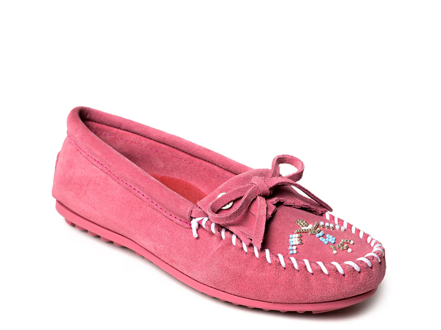 Балетки Thunderbird Animikii Moccasin Loafer Minnetonka, розовый