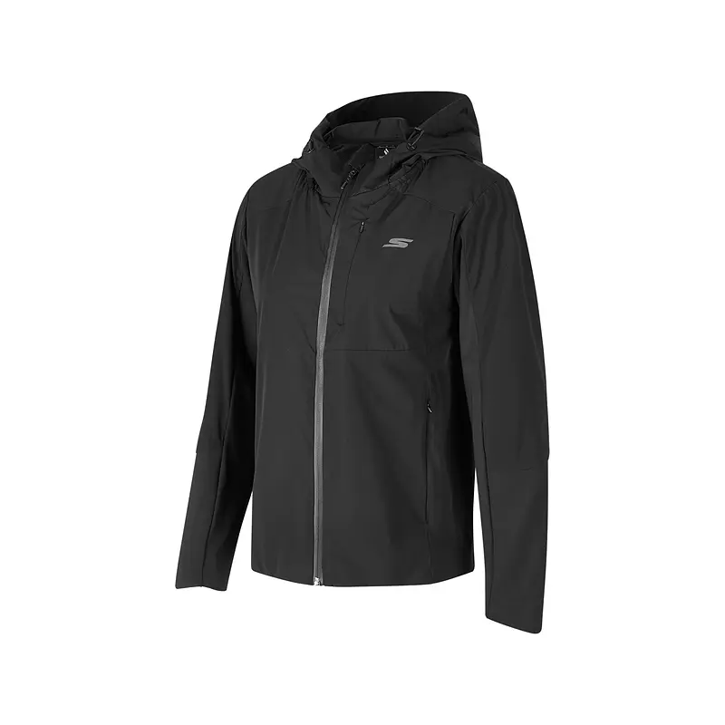

Skechers Спортивная куртка женская угольно-черная, Carbon Black/0018