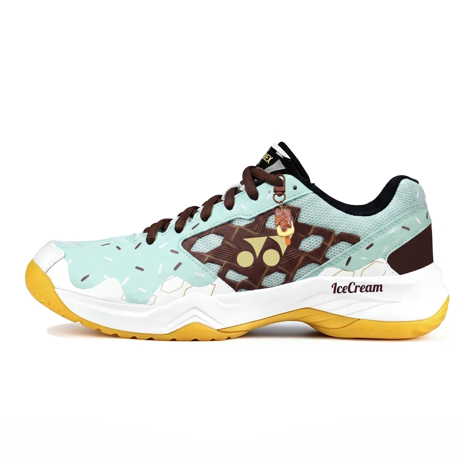 Кроссовки для бадминтона YONEX Power Cushion белые
